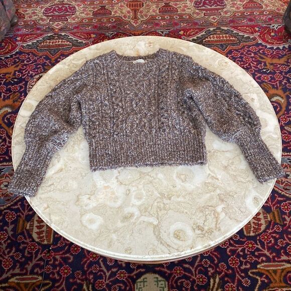 Molly Bracken Cable Knit Chunky Sweater - Picture 6 of 11